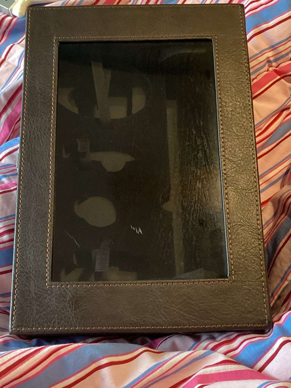 Brown Leather Case - Brand Unspecified